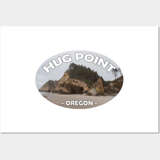 Hug Point Oregon Posters and Art